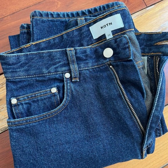 KOTN Anti-fit Denim in Dark Wash 26 - Picture 3 of 3